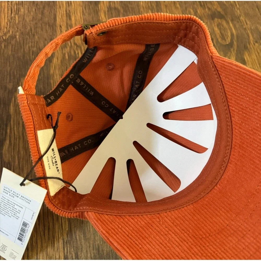 WILL+BEAR Cubs Little Riley Bronze Corduroy Baseball Cap Kids NWT‎ One Size